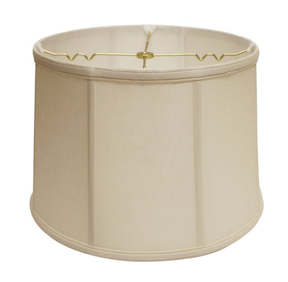 Vanilla Linen Drum Lamp Shade