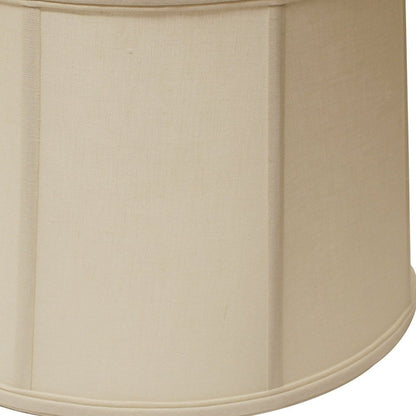 Vanilla Linen Drum Lamp Shade HomeRoots