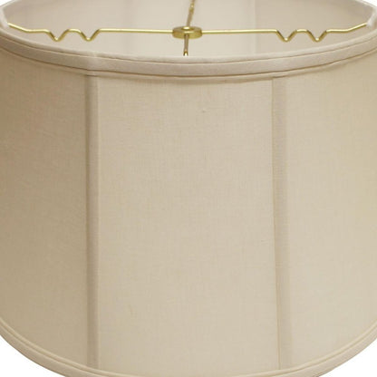 Vanilla Linen Drum Lamp Shade HomeRoots