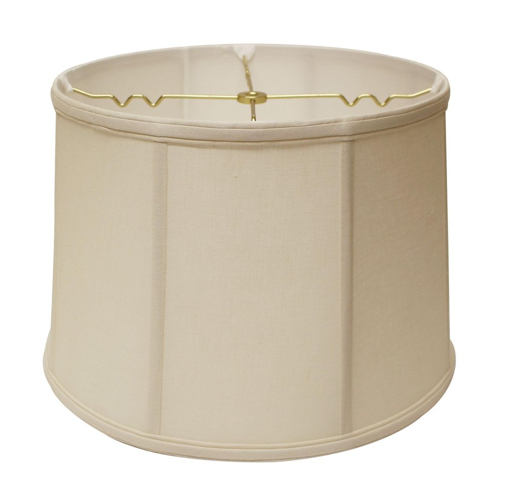 Vanilla Linen Drum Lamp Shade HomeRoots