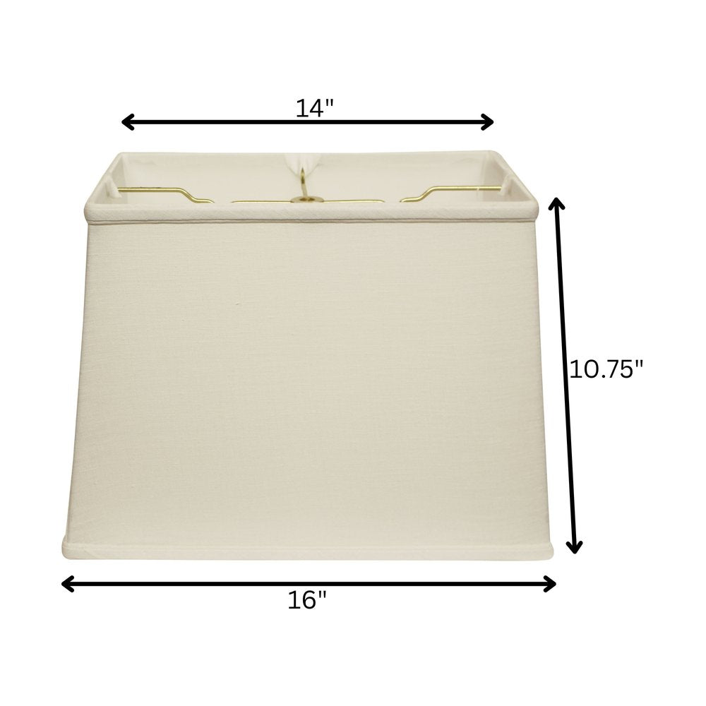 White Linen Lamp Shade HomeRoots