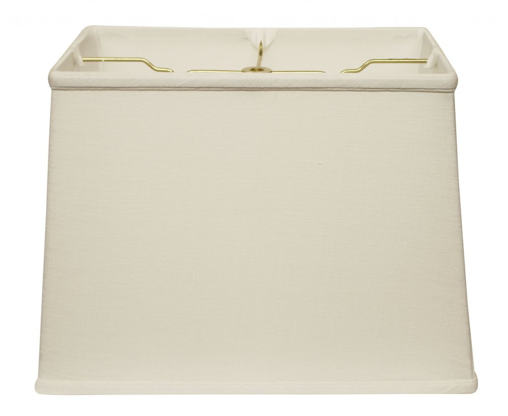 White Linen Lamp shade HomeRoots