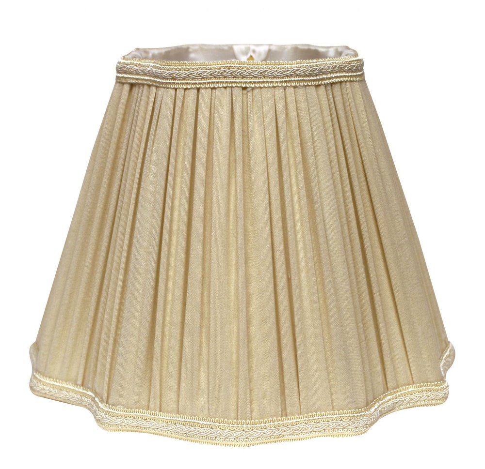 Taupe Shantung Silk Square Lamp Shade HomeRoots
