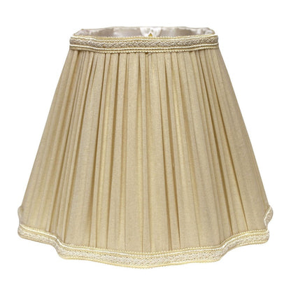 Taupe Shantung Silk Square Lamp Shade HomeRoots