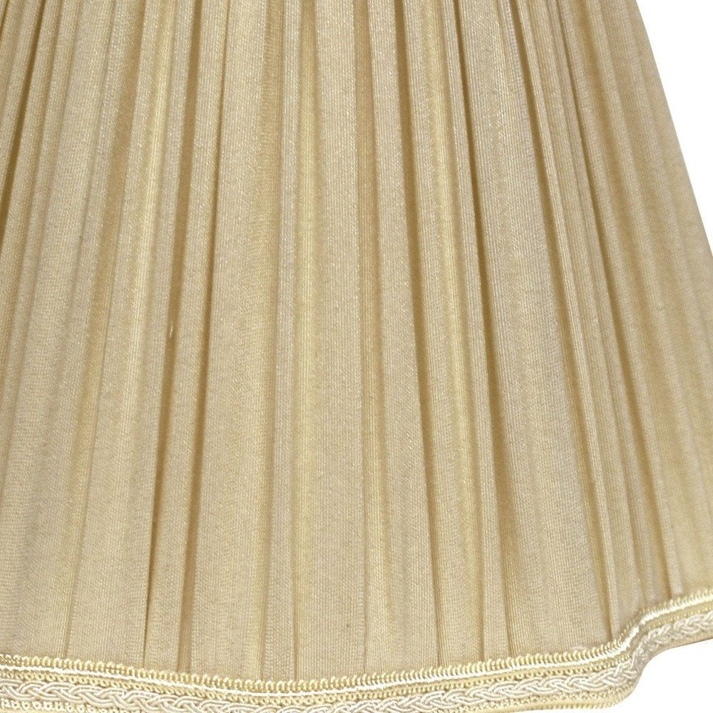 Taupe Shantung Silk Square Lamp Shade HomeRoots