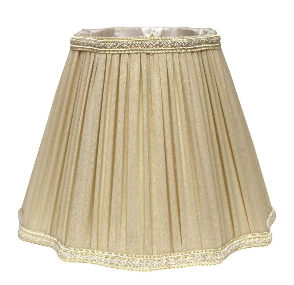 Taupe Shantung Silk Square Lamp Shade HomeRoots