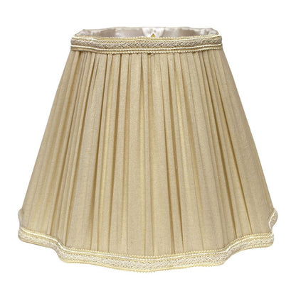 Taupe Shantung Silk Square Lamp Shade HomeRoots