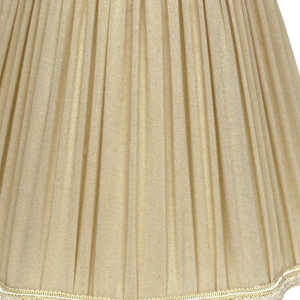 Taupe Shantung Silk Square Lamp Shade HomeRoots