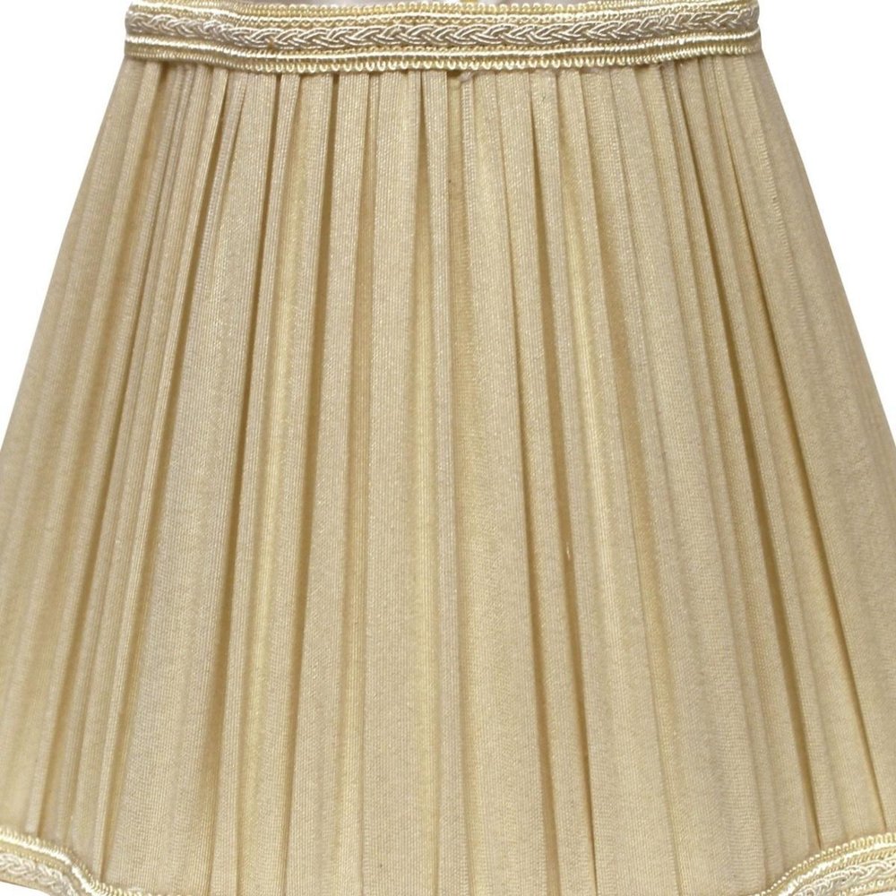 Taupe Shantung Silk Square Lamp Shade HomeRoots