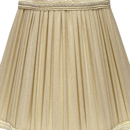 Taupe Shantung Silk Square Lamp Shade HomeRoots