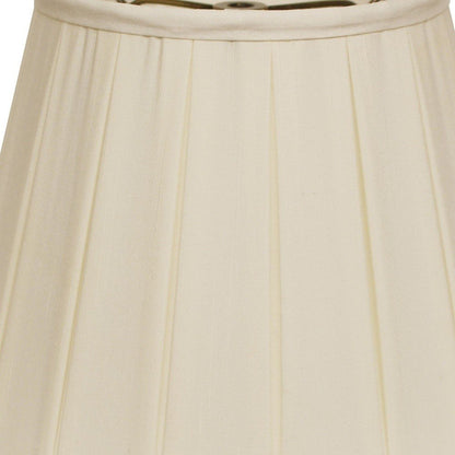 Ivory Shantung Silk Empire Lamp Shade HomeRoots