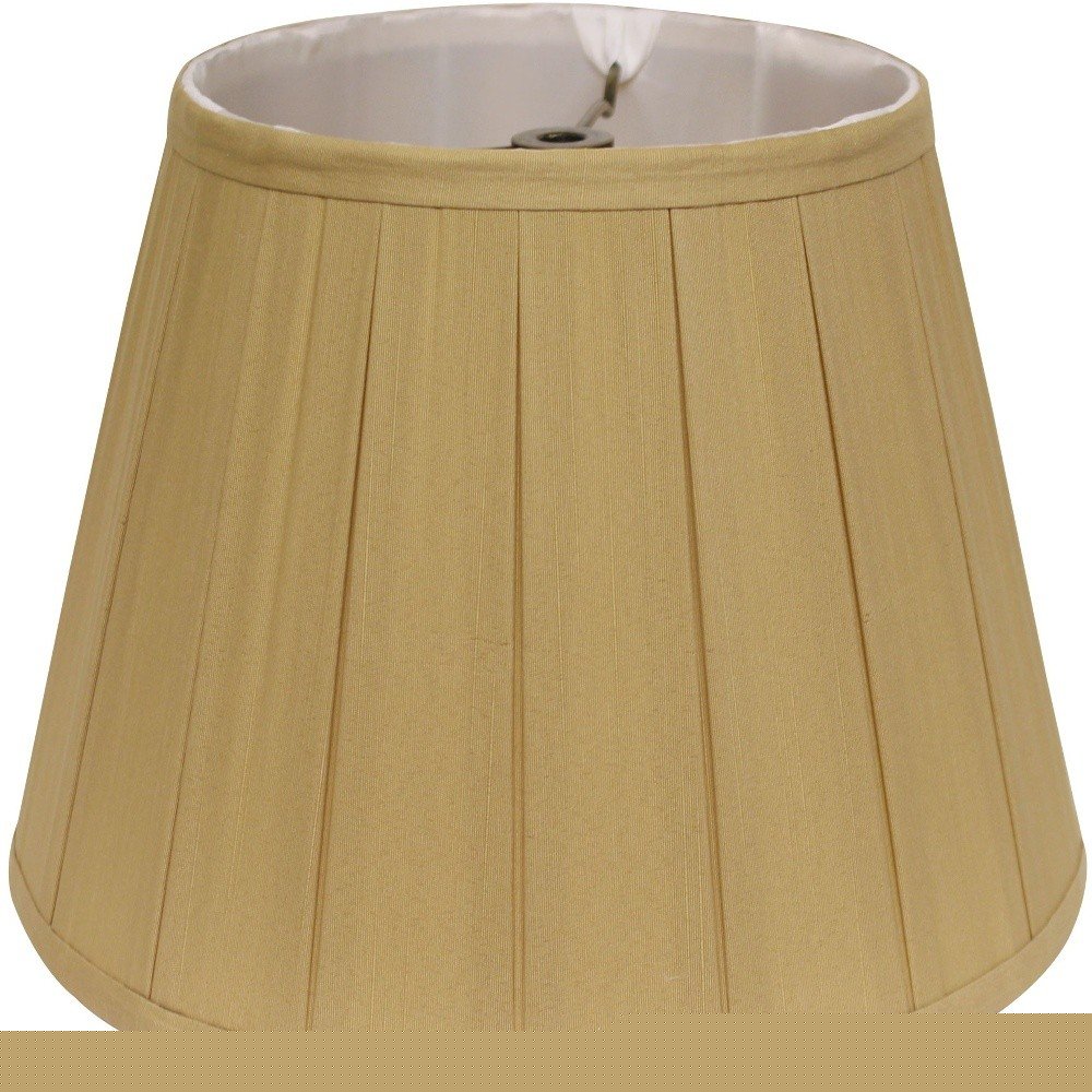Camel Shantung Silk Empire Lamp Shade HomeRoots