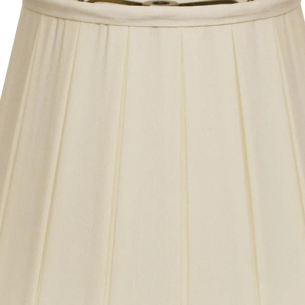 Ivory Shantung Silk Empire Lamp Shade HomeRoots