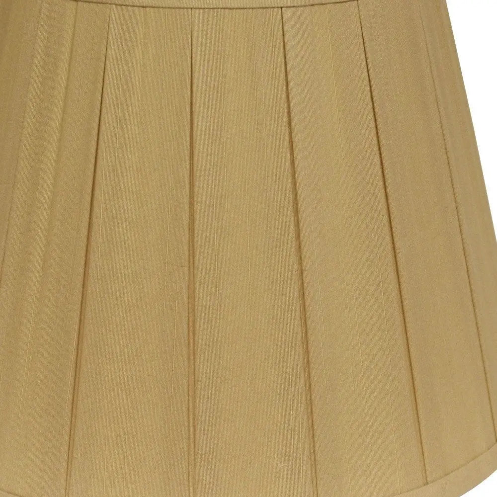 Camel Shantung Silk Empire Lamp Shade HomeRoots