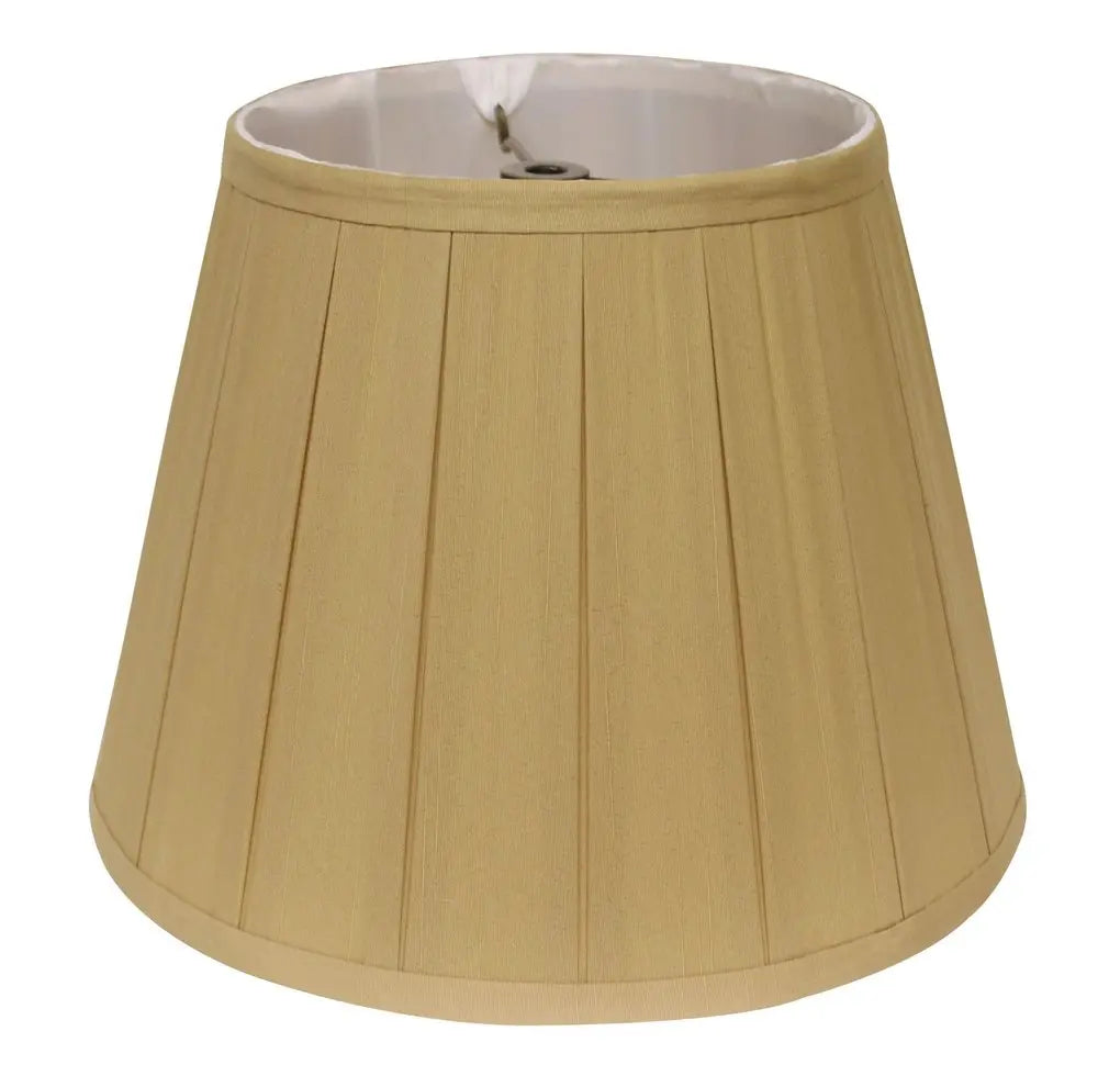 Camel Shantung Silk Empire Lamp Shade HomeRoots