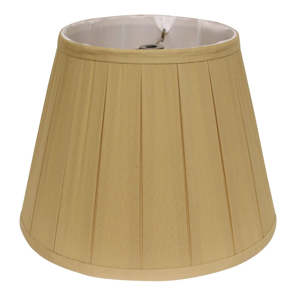 Camel Shantung Silk Empire Lamp Shade HomeRoots