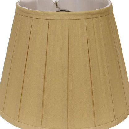 Camel Shantung Silk Empire Lamp Shade HomeRoots