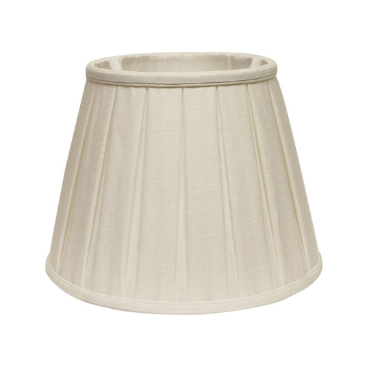 White Linen Pleated Empire Lamp Shade HomeRoots