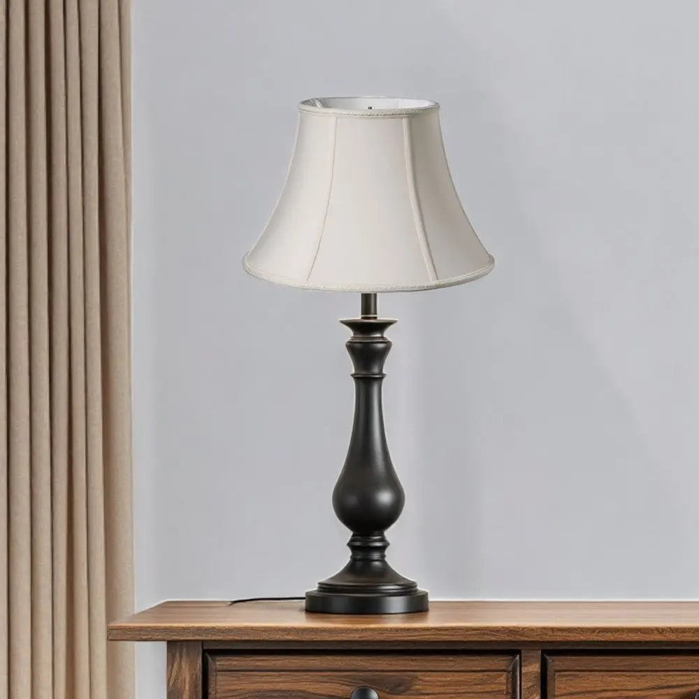 Cream Shantung Silk Oval Lamp Shade HomeRoots