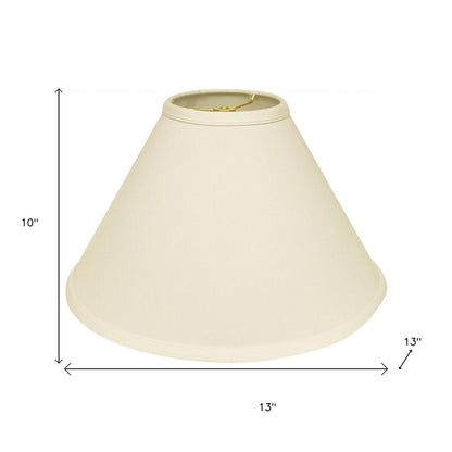 Ivory No Slub Innsbruck Print Cone Lamp Shade HomeRoots