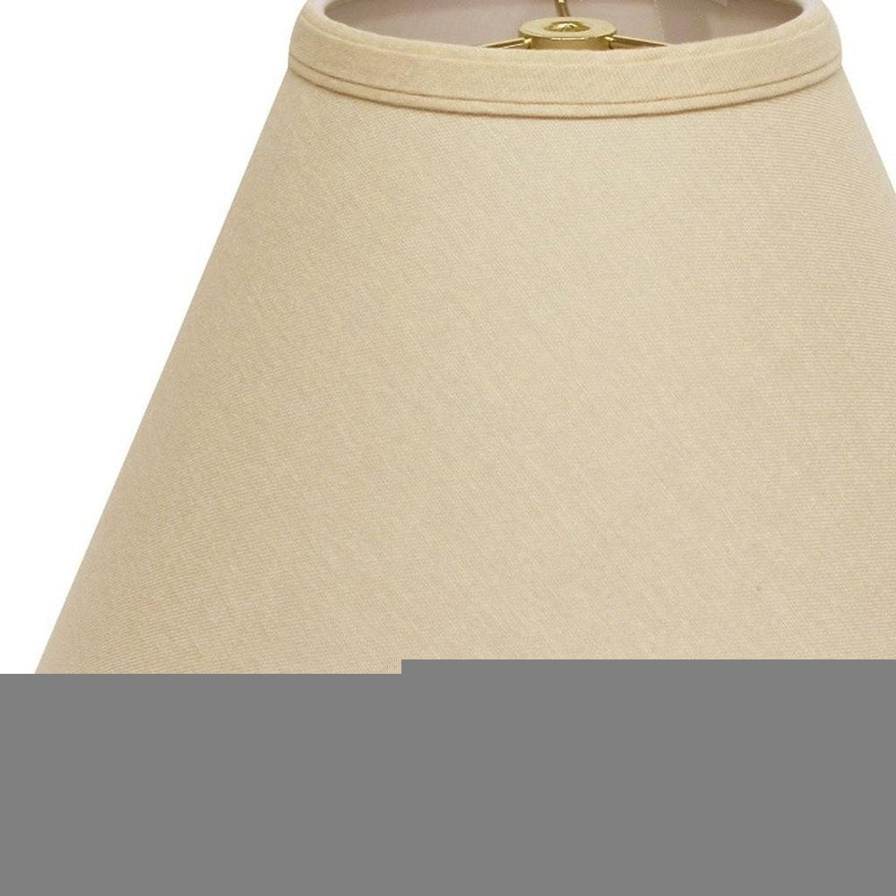 Beige Linen Cone Lamp Shade HomeRoots