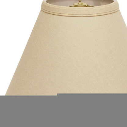 Beige Linen Cone Lamp Shade HomeRoots