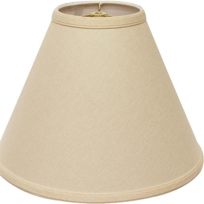 Beige Linen Cone Lamp Shade HomeRoots