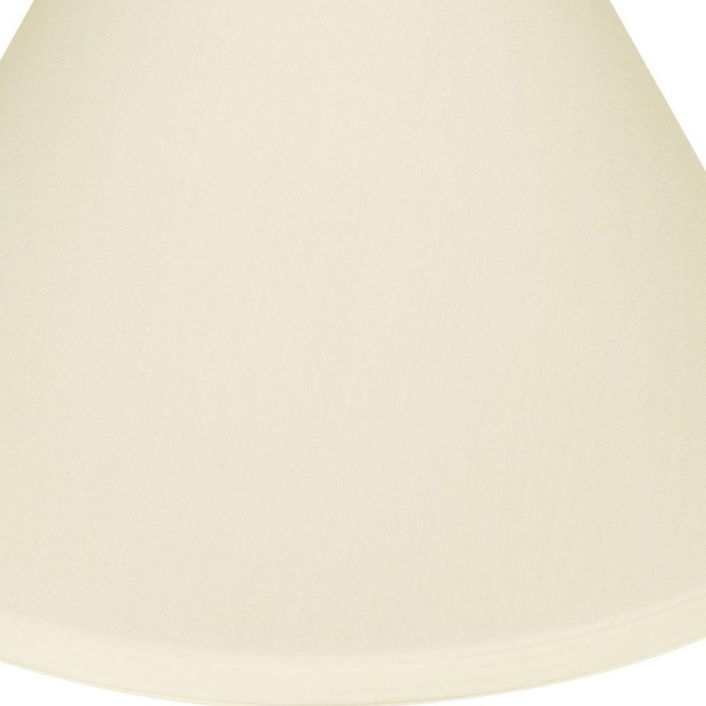 Ivory No Slub Innsbruck Cone Lamp Shade HomeRoots