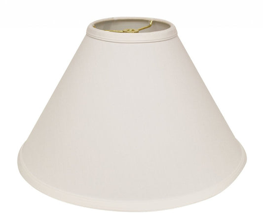 White No Slub Innsbruck Cone Lamp Shade HomeRoots