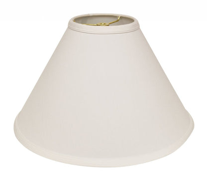 White No Slub Innsbruck Cone Lamp Shade HomeRoots