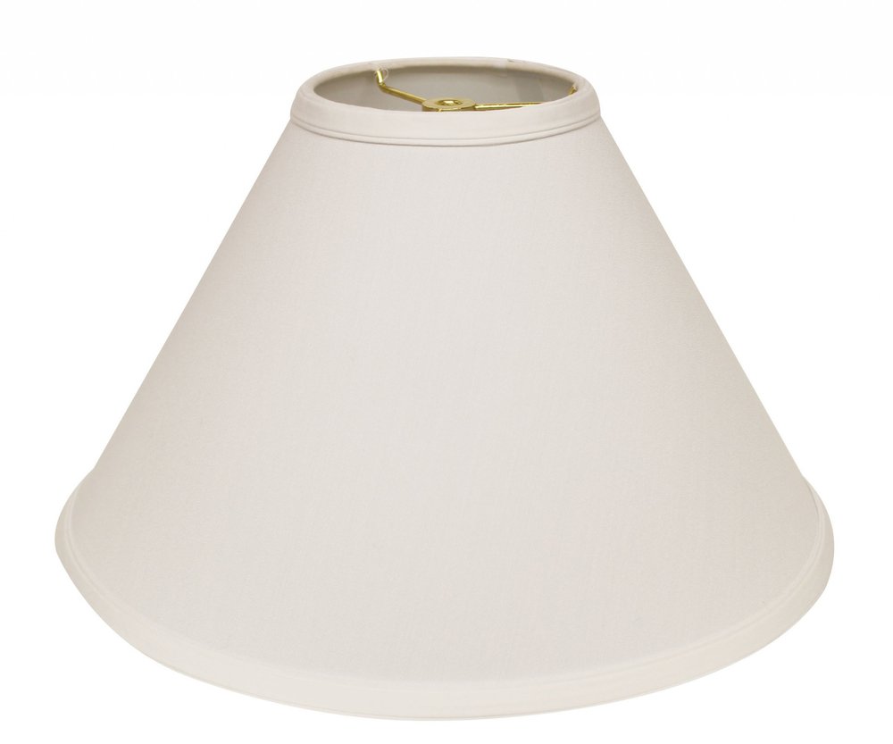 White No Slub Innsbruck Cone Lamp Shade HomeRoots