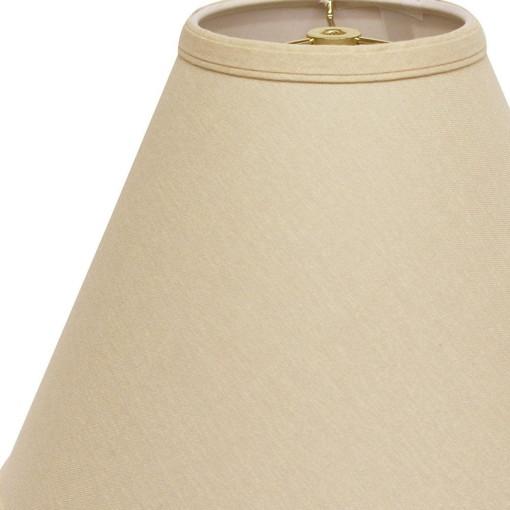 Beige Linen Cone Lamp Shade HomeRoots