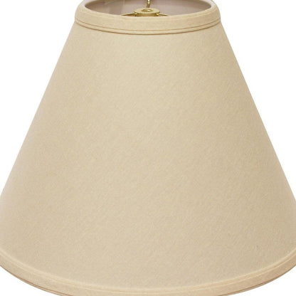 Beige Linen Cone Lamp Shade HomeRoots