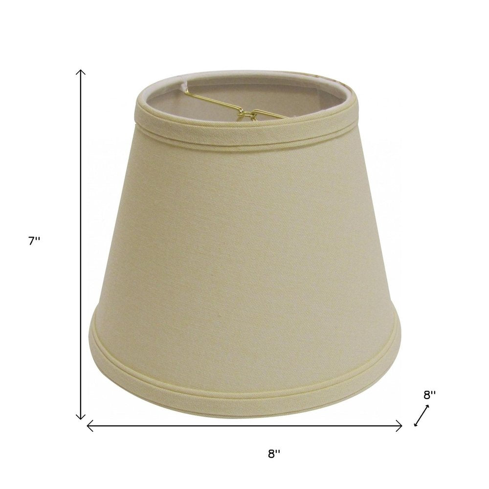 Beige Linen Empire Lamp Shade HomeRoots