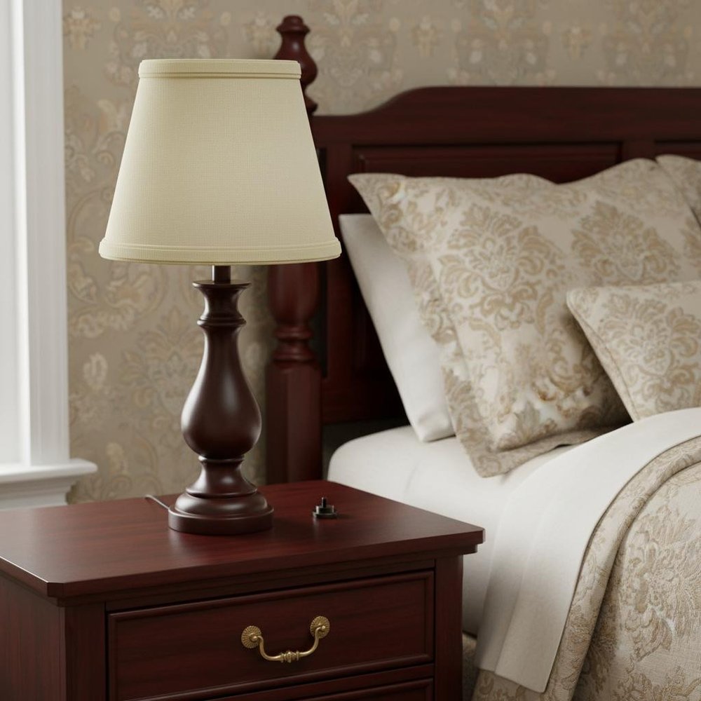 Beige Linen Empire Lamp Shade HomeRoots