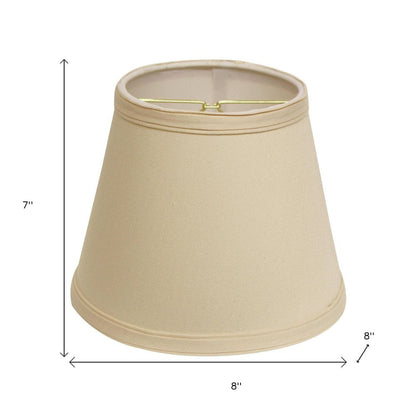 Beige No Slub Innsbruck Empire Lamp Shade HomeRoots
