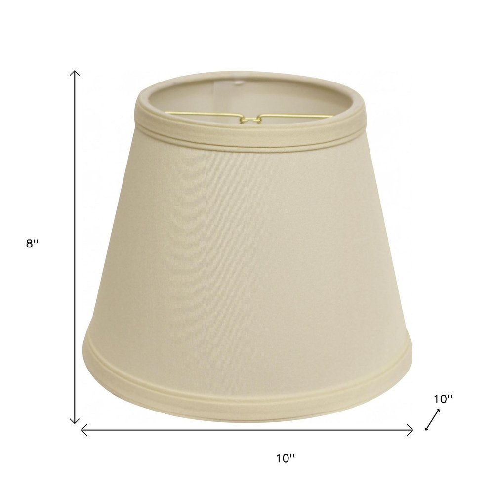 Ivory No Slub Innsbruck Empire Lamp Shade HomeRoots