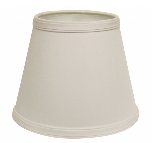 12" White Empire Hardback Slanted No Slub Lampshade