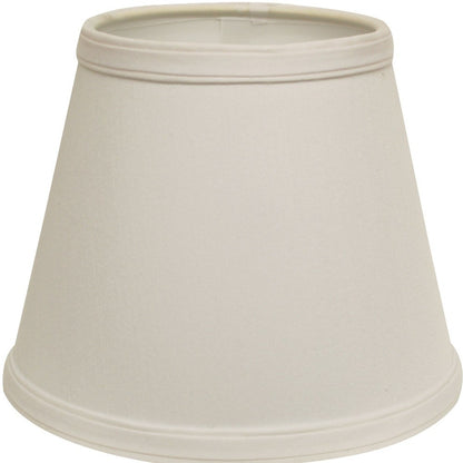 12" White Empire Hardback Slanted No Slub Lampshade