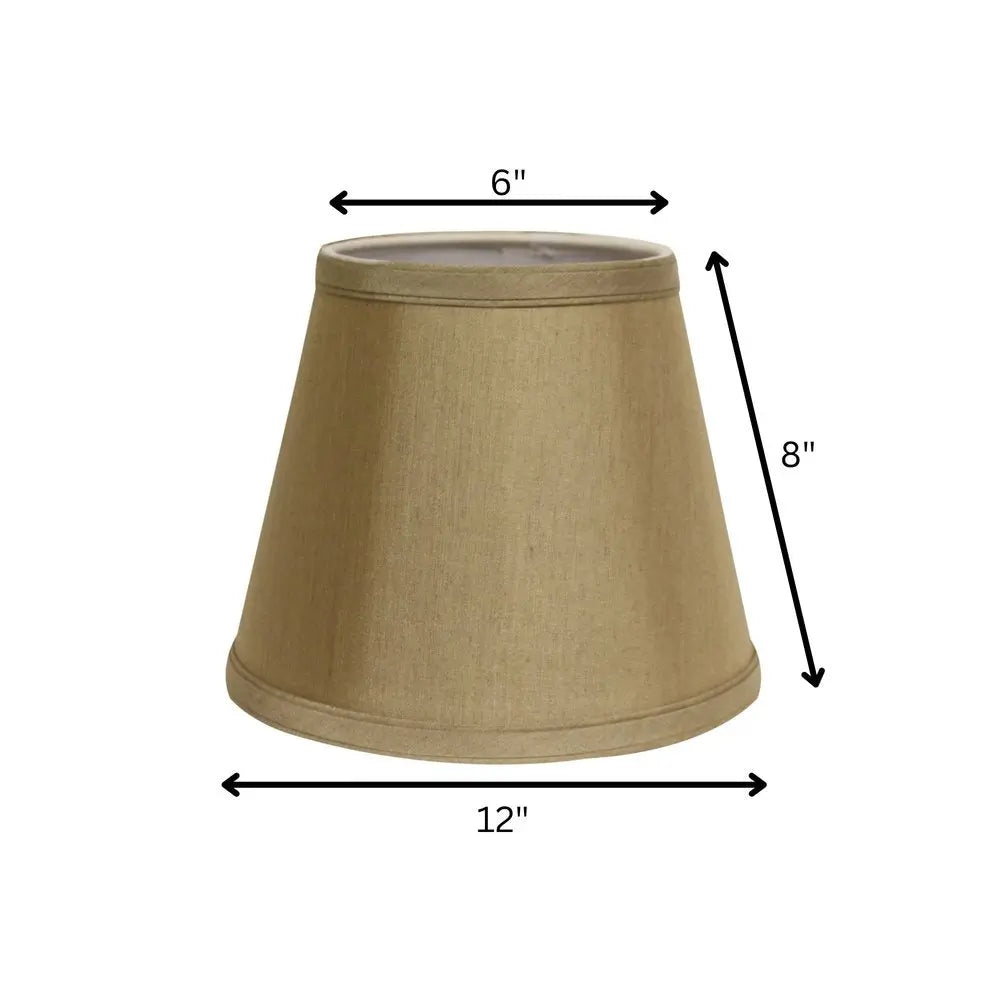 Tan No Slub Innsbruck Empire Lamp Shade HomeRoots