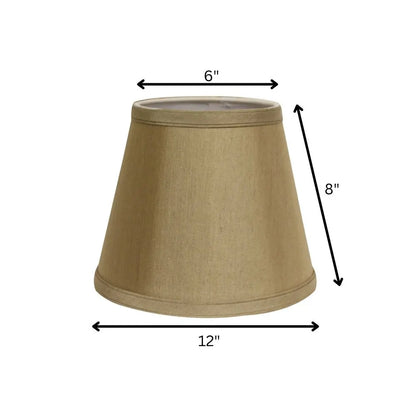 Tan No Slub Innsbruck Empire Lamp Shade HomeRoots