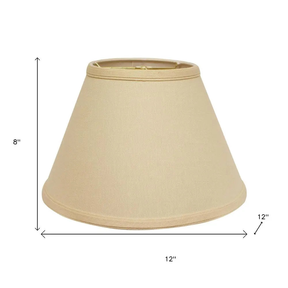 Beige Linen Empire Lamp Shade HomeRoots