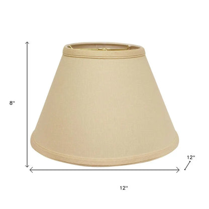 Beige Linen Empire Lamp Shade HomeRoots