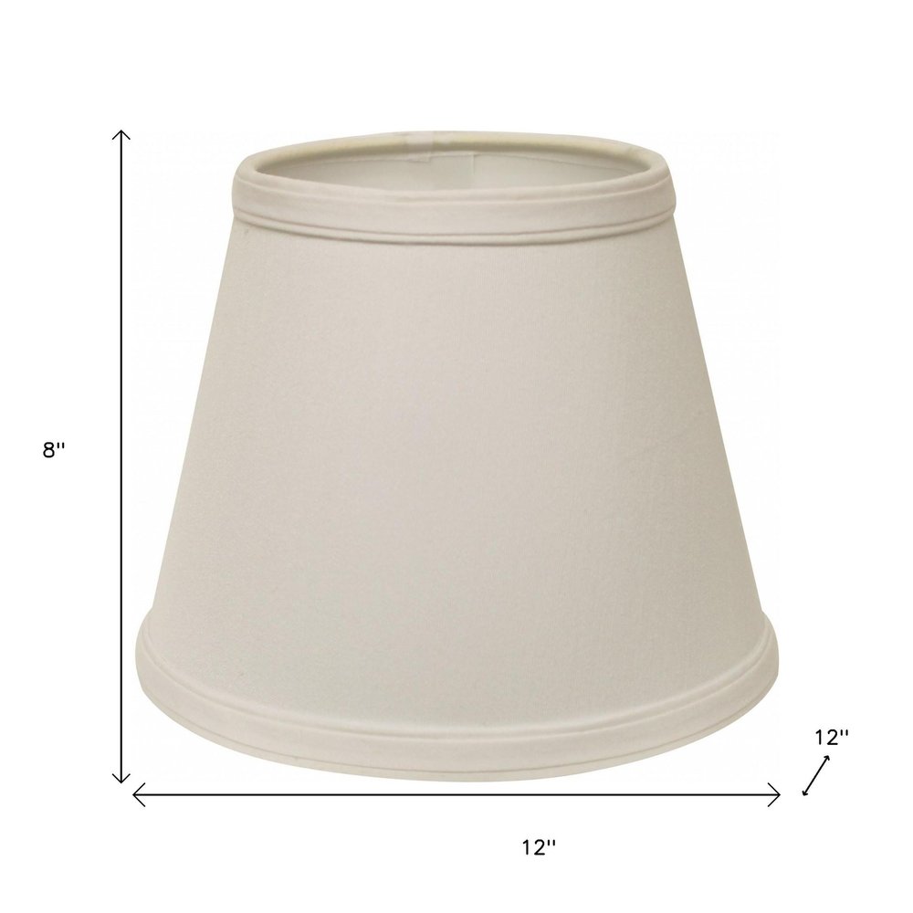 White No Slub Innsbruck Empire Lamp Shade HomeRoots