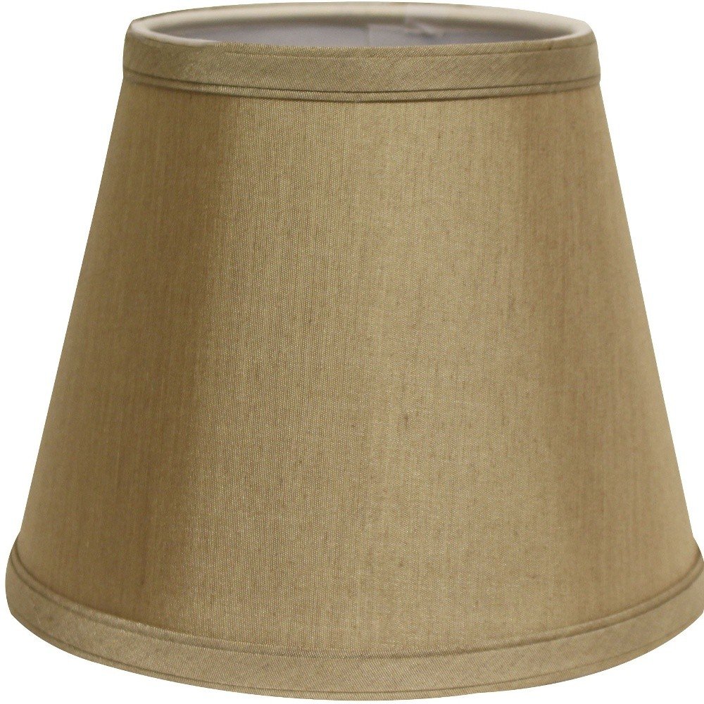 Tan No Slub Innsbruck Empire Lamp Shade — view 1