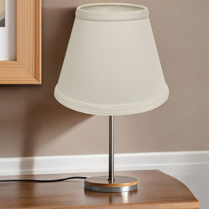 White No Slub Innsbruck Empire Lamp Shade HomeRoots