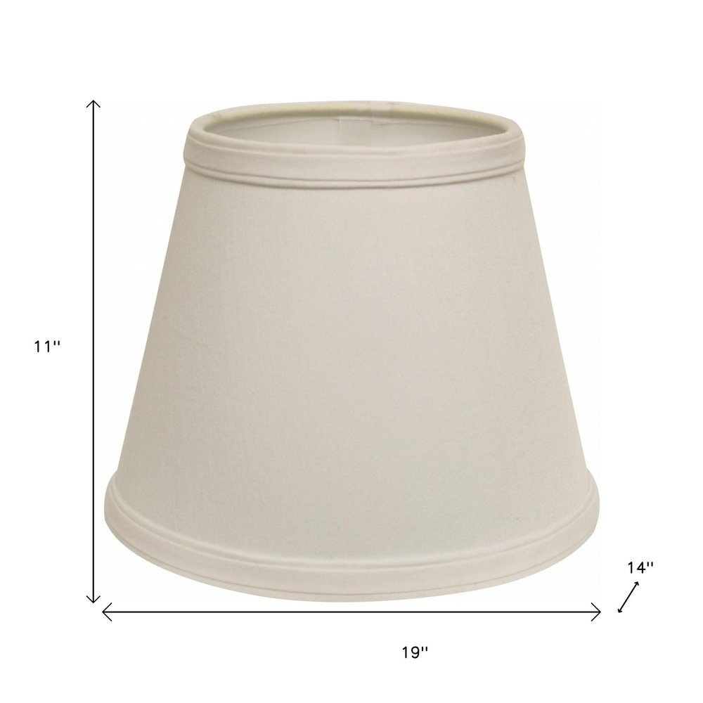 White No Slub Innsbruck Empire Lamp Shade HomeRoots