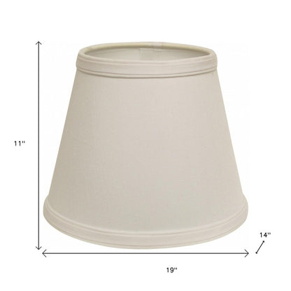 White No Slub Innsbruck Empire Lamp Shade HomeRoots