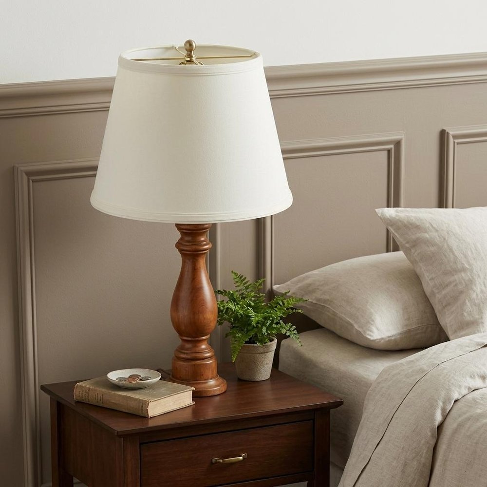 White No Slub Innsbruck Empire Lamp Shade HomeRoots