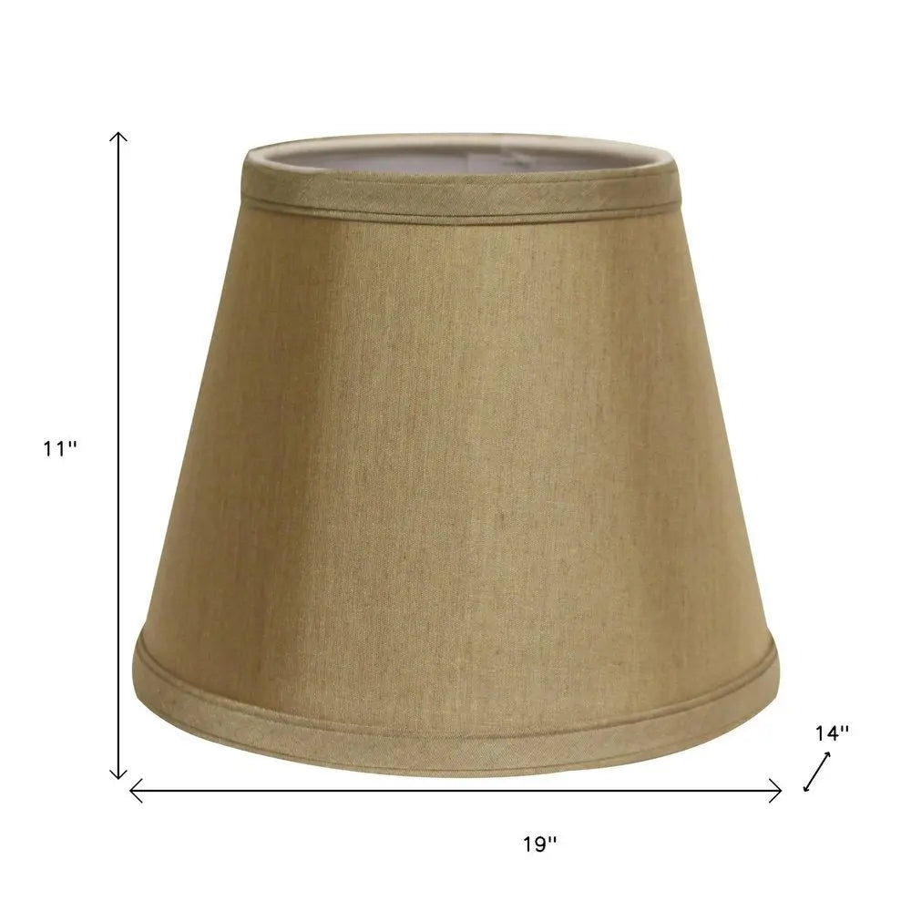 Tan No Slub Innsbruck Empire Lamp Shade HomeRoots